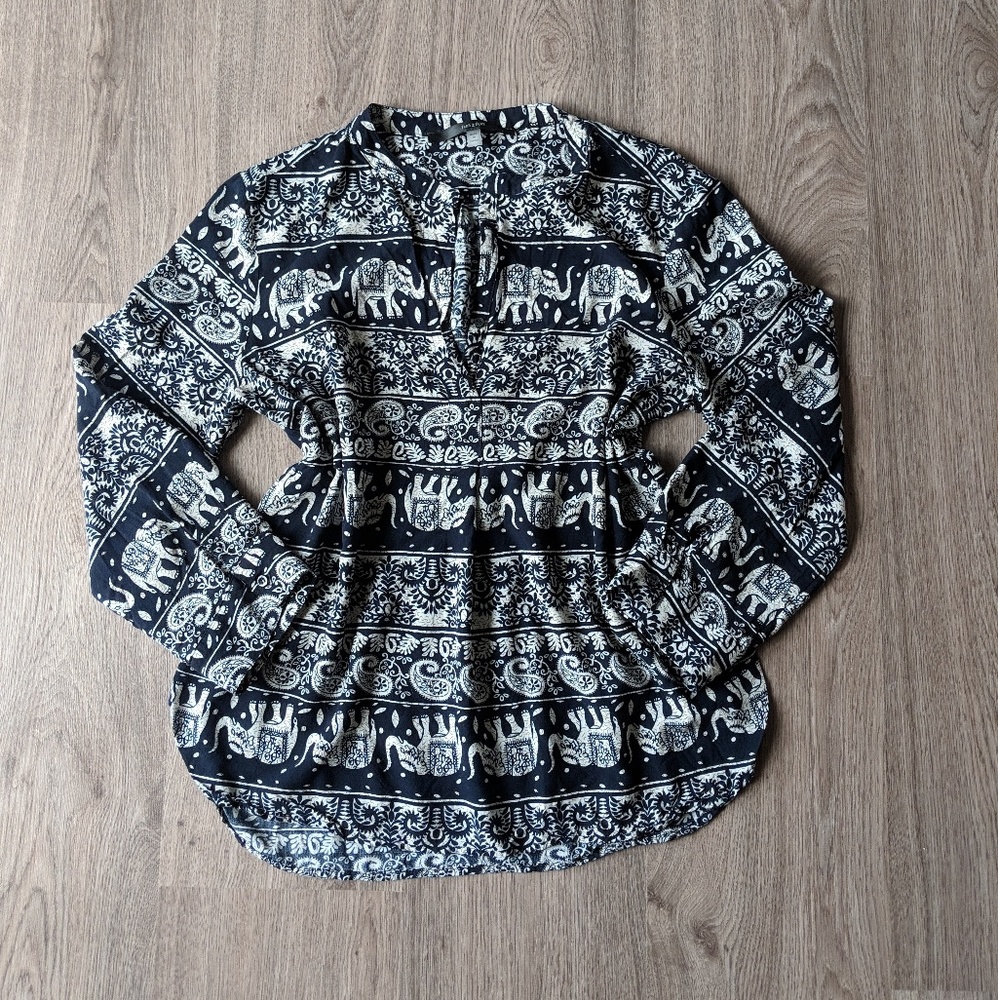 ModCloth Elephant Top